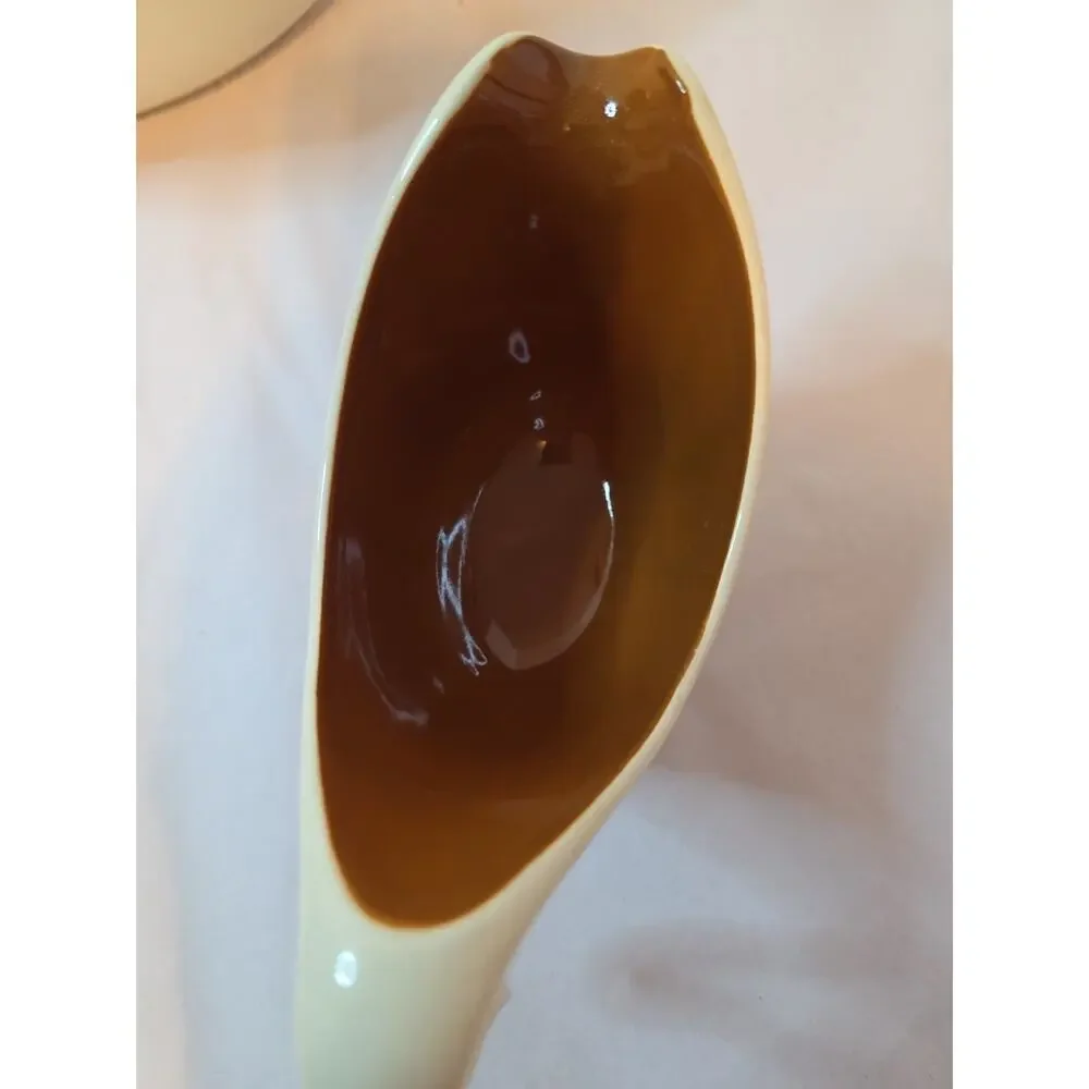 Vintage Mid Century Modern Taylor Smith Autumn Harvest Covered Casserole & Gravy